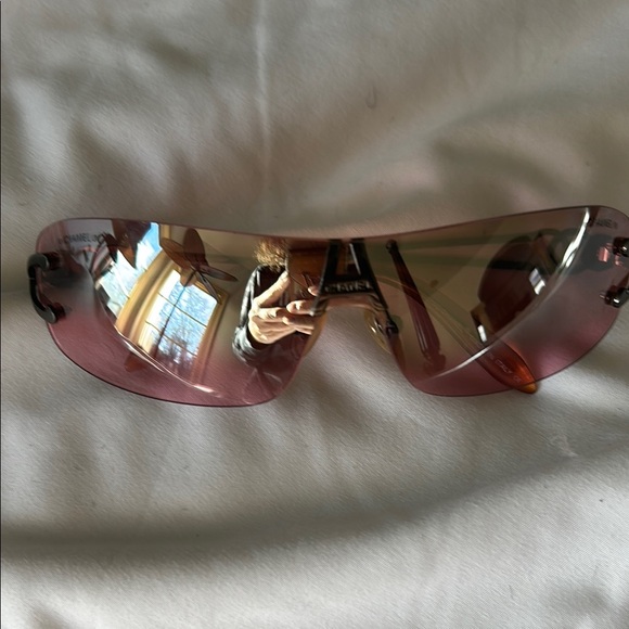 Chanel Women's Sunglasses - Pink - Picture 2 of 9